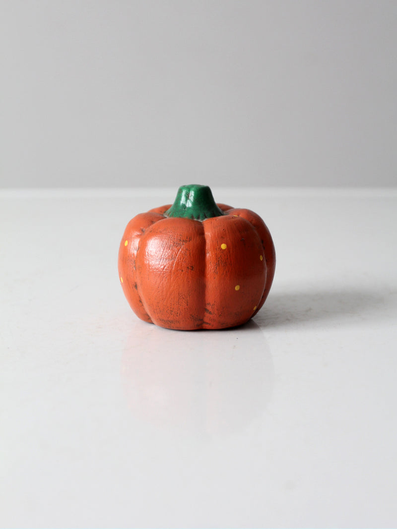 vintage ceramic pumpkin