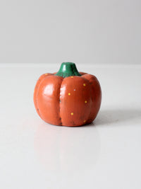 vintage ceramic pumpkin