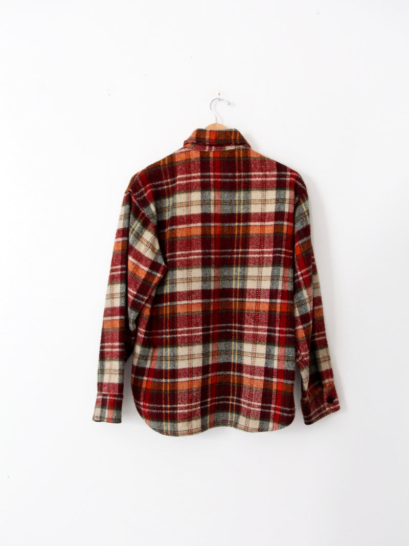 vintage Montgomery Ward plaid shirt jacket – 86 Vintage