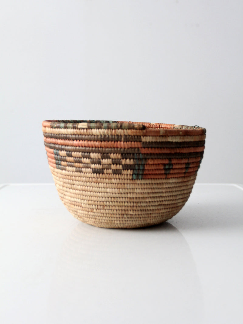 vintage tribal basket