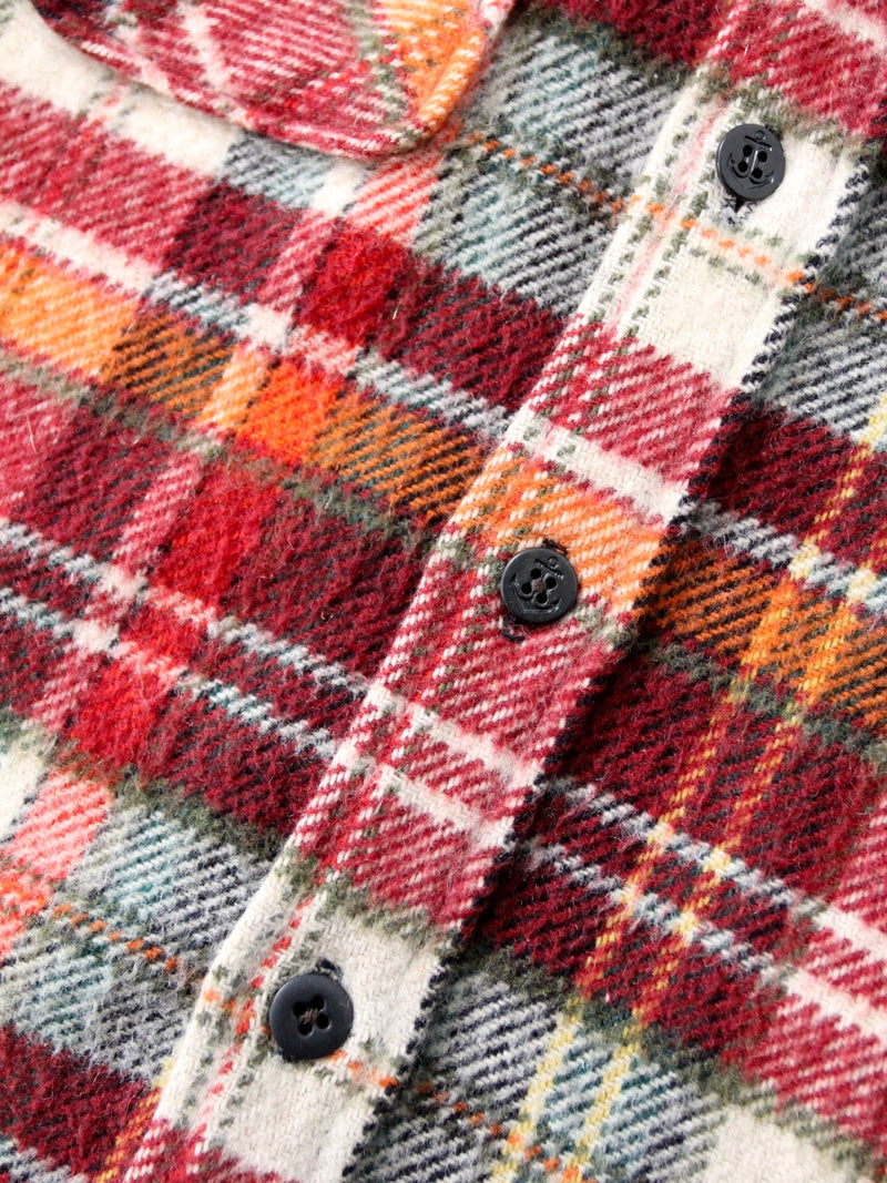 vintage Montgomery Ward plaid shirt jacket