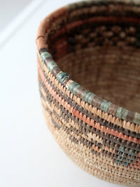 vintage tribal basket