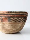 vintage tribal basket