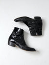 vintage black men's half boots