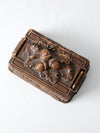 vintage Syroco Wood box