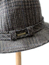 vintage Stetson plaid wool fedora