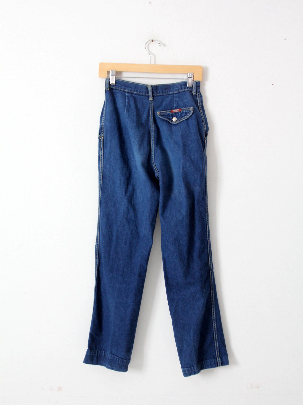 25SS 片PK DENIM VINTAGE BLUE size1 Wide Leg Fit - Craftsman Denim (Ice Blue) - Brian Collection