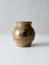 vintage studio pottery vase