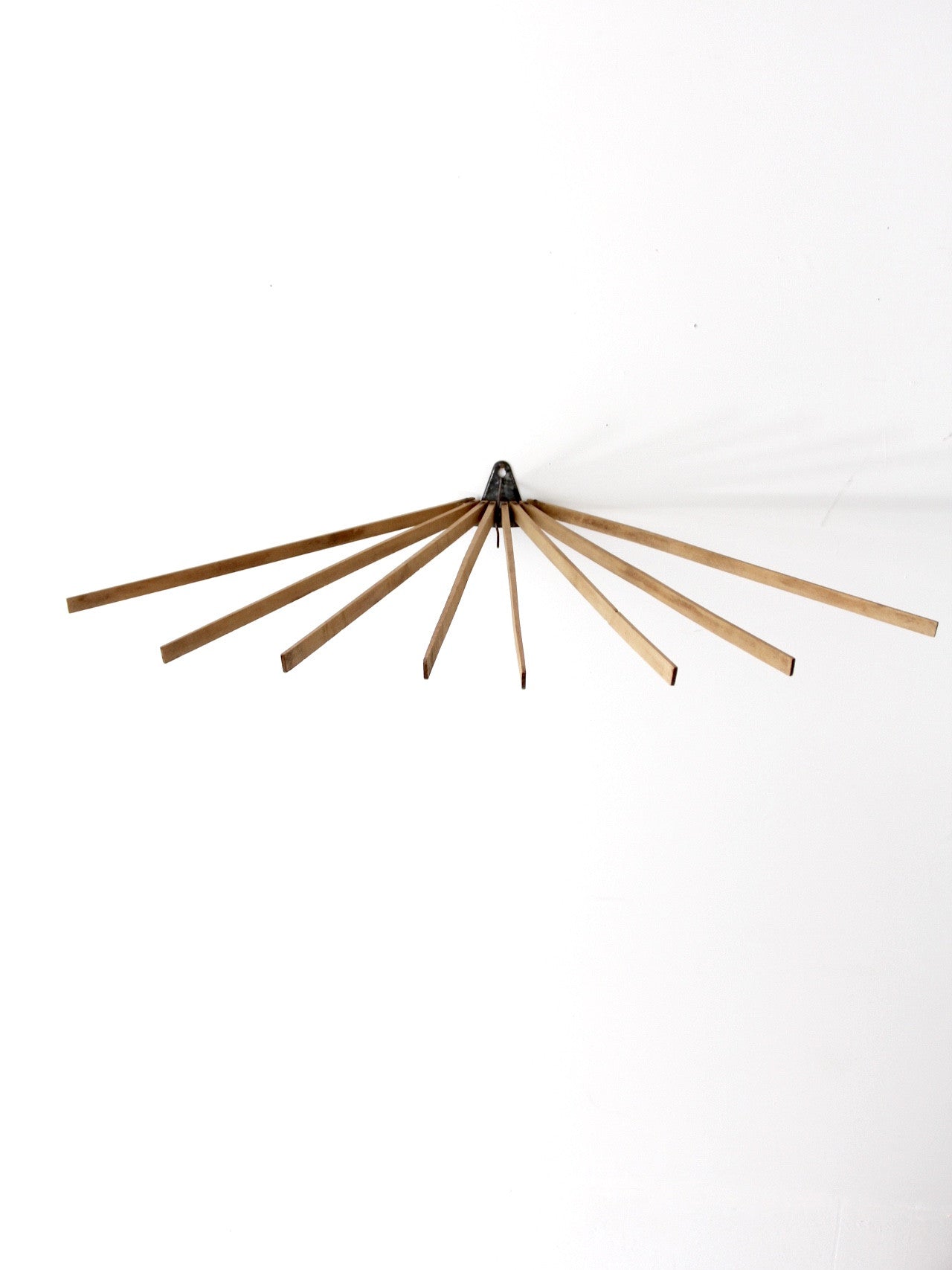 antique wall mount drying rack