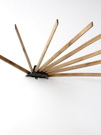 antique wall mount drying rack