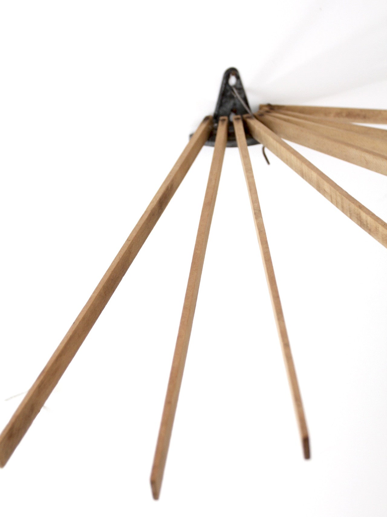antique wall mount drying rack
