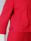 vintage 60s boucle skirt suit