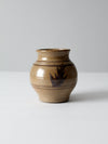 vintage studio pottery vase