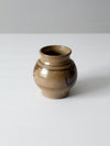 vintage studio pottery vase