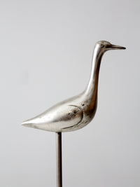 mid-century bird statue