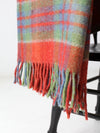 vintage wool plaid blanket