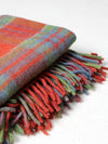 vintage wool plaid blanket