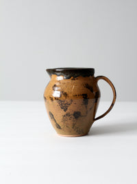 vintage studio pottery pitcher
