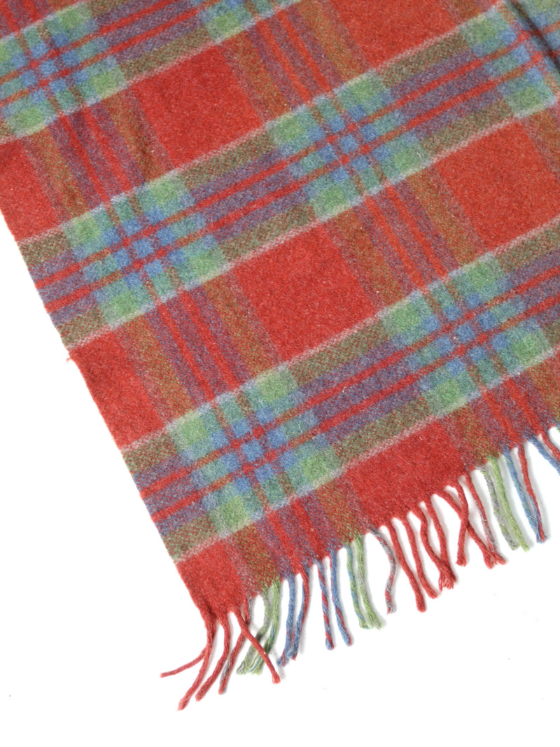 vintage wool plaid blanket