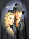 vintage Tim McGraw & Faith Hill 2000 Soul 2 Soul Tour t-shirt