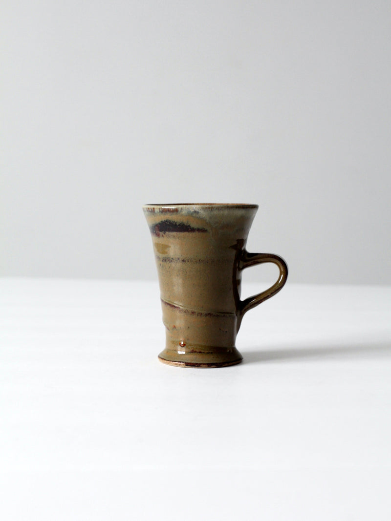 vintage pottery mug