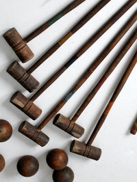 antique Eclipse Croquet set