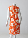 vintage 60s floral dress