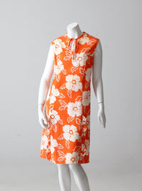 vintage 60s floral dress