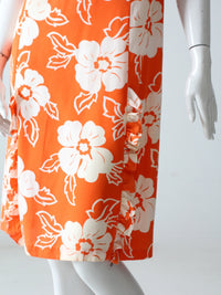 vintage 60s floral dress