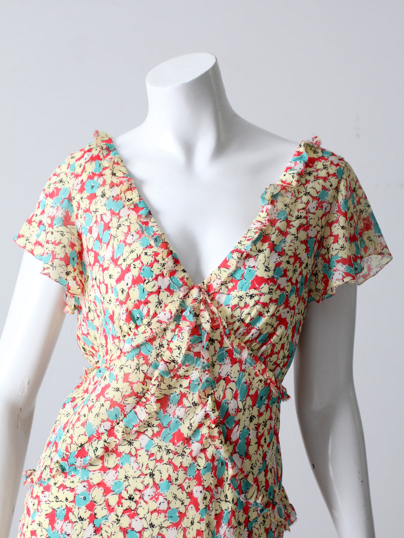 vintage floral dress by Max Studio Speciality Products