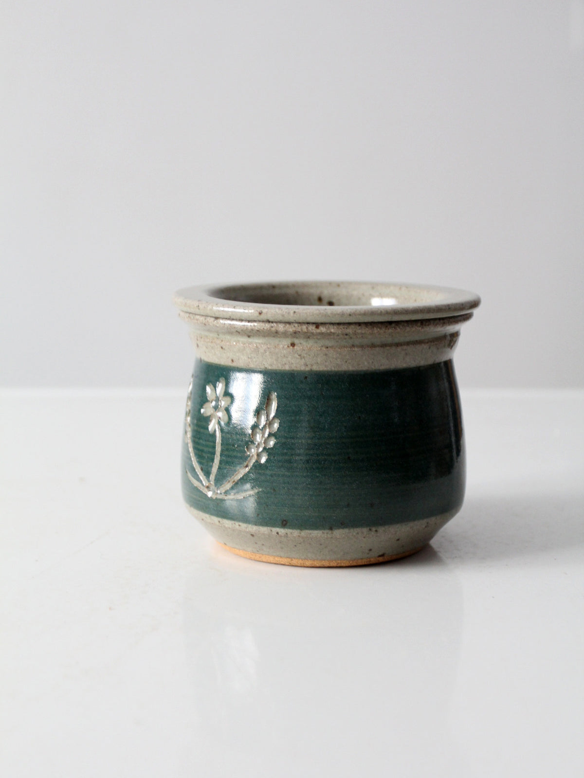 vintage studio pottery jar