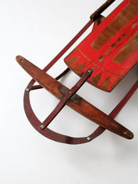 mid century Royal Racer sled