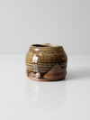 vintage signed studio pottery mug