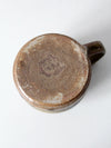 vintage signed studio pottery mug