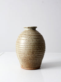 vintage art studio pottery vase
