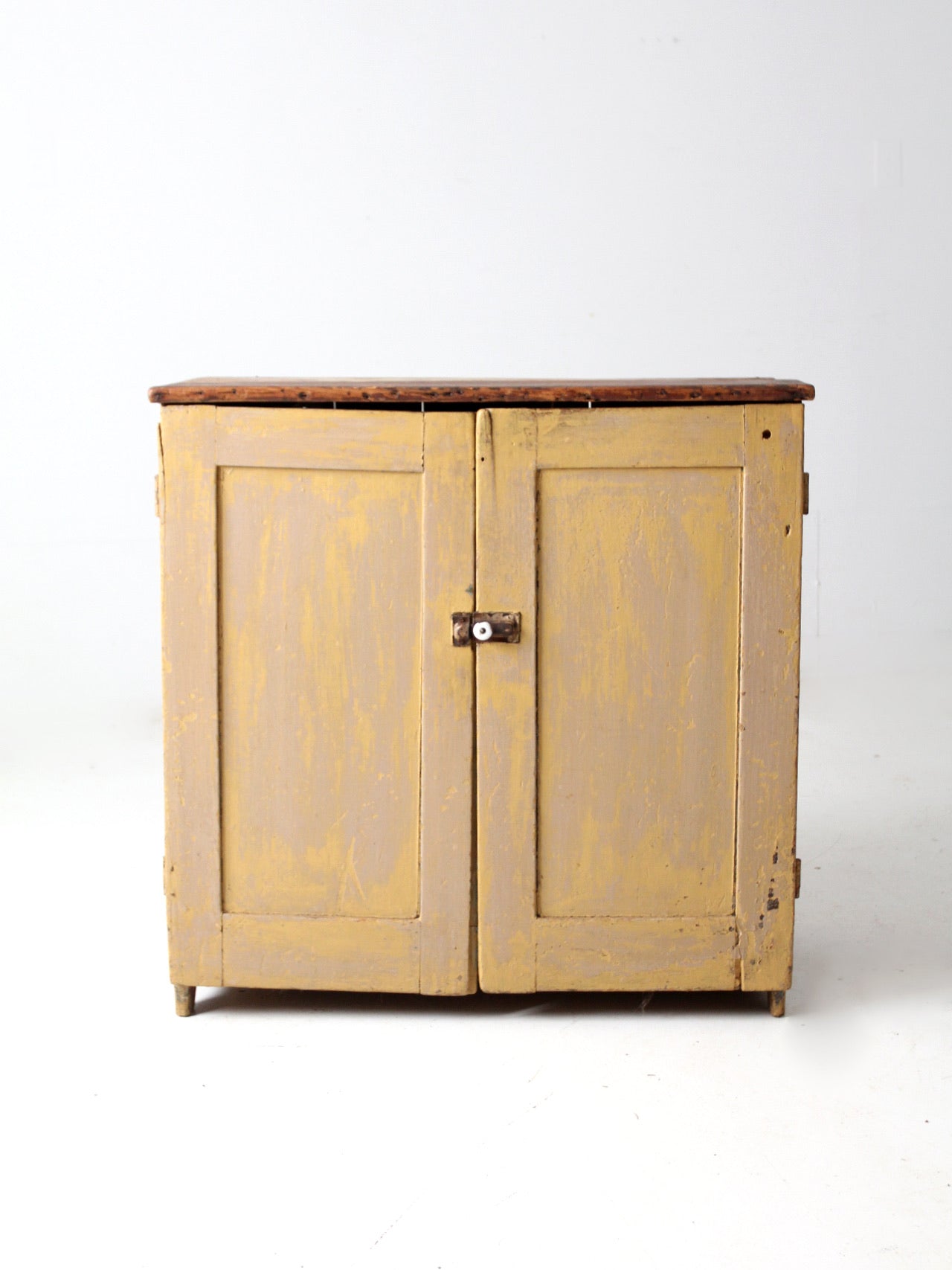 antique primitive cupboard cabinet