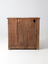 antique primitive cupboard cabinet