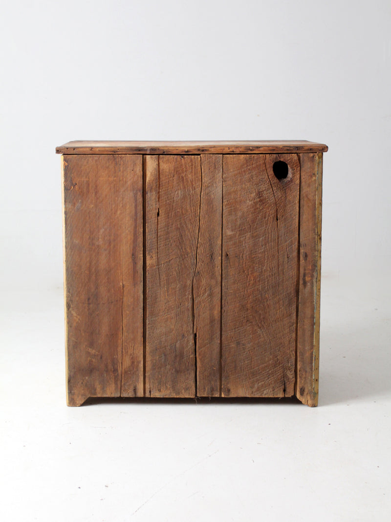 antique primitive cupboard cabinet