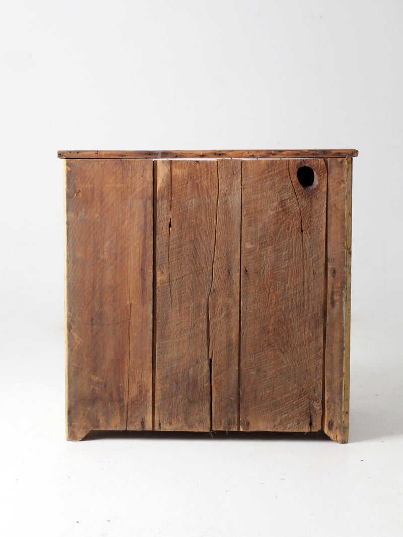 antique primitive cupboard cabinet