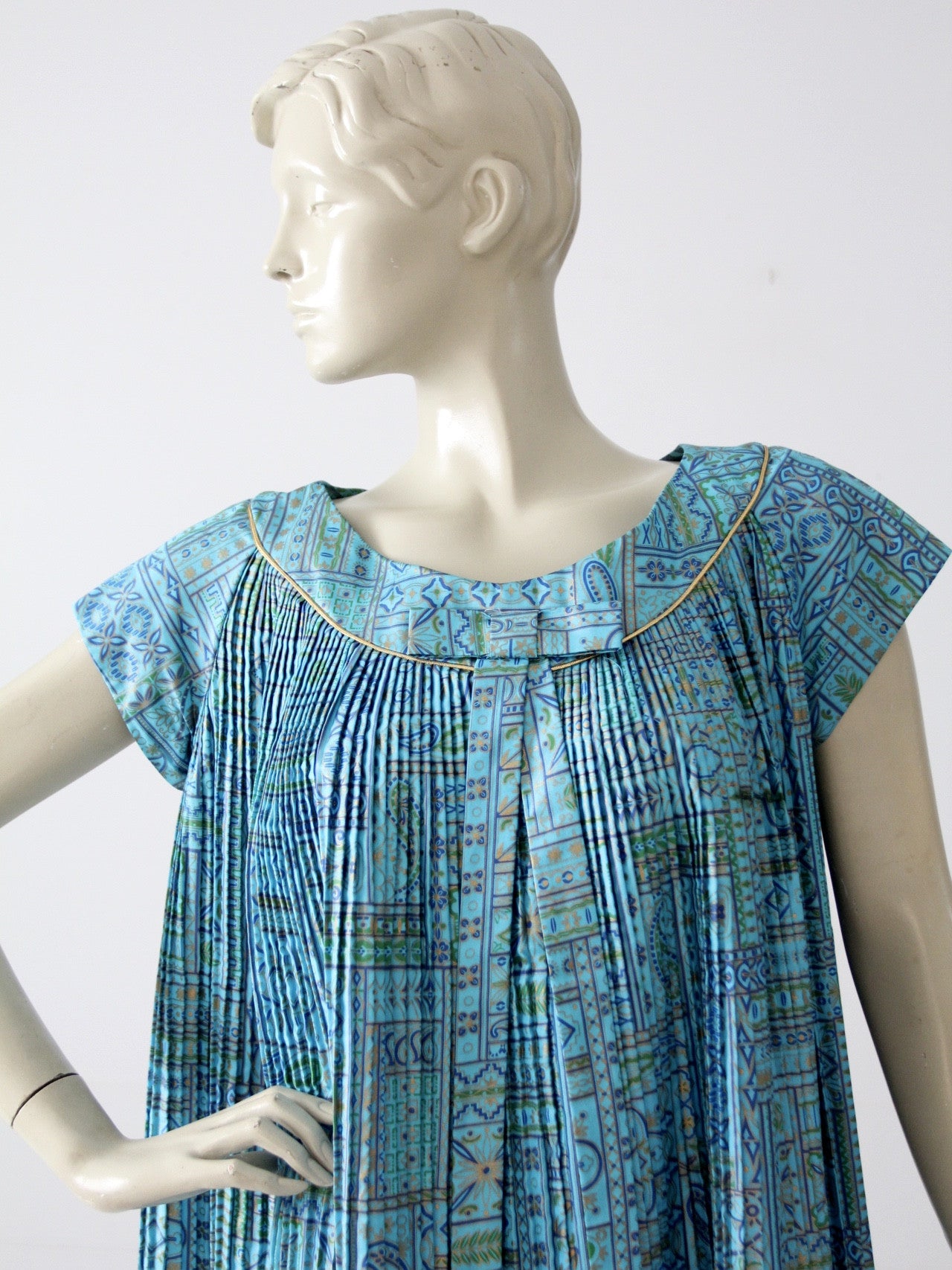 vintage 60s mod trapeze blouse
