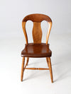 antique balloon back chair