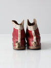vintage 50s kid's cowboy boots