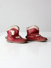 vintage 50s kid's cowboy boots