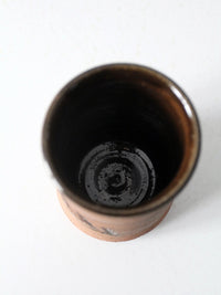 vintage studio pottery vase