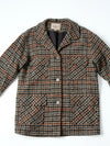 vintage Woolrich plaid jacket