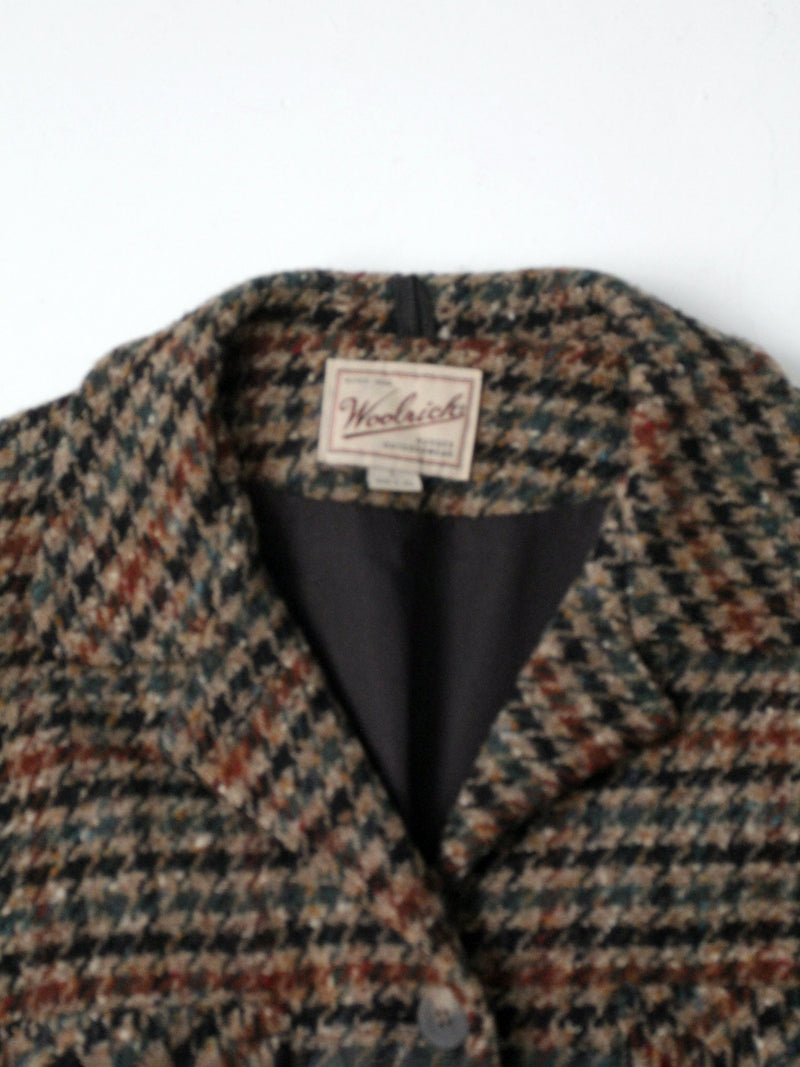 vintage Woolrich plaid jacket