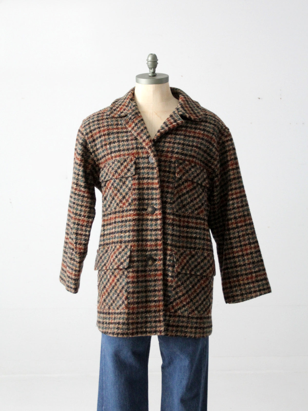 Vintage Puffer Vest Mountain Wear JC Penney XL Boys Brown -  Sweden