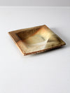 vintage studio pottery plate