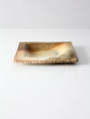 vintage studio pottery plate