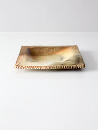 vintage studio pottery plate